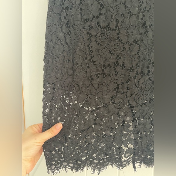 Black Dynamite laced midi skirt - Picture 4 of 5